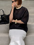 1014. quiet sheer pullover