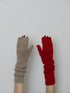 1217. light cashmere open-tip mittens(予約商品)