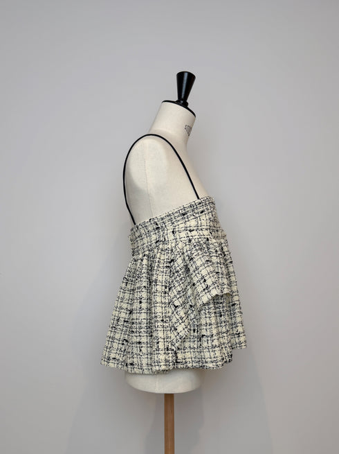 1024. Italian tweed bustier