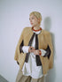 1201. Elise shearling cape jacket(予約商品)※ギフトあり