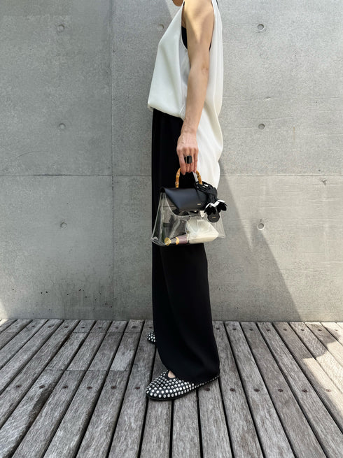 ORIGAMI- bamboo clear bag