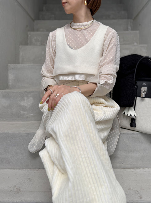 sheer dot dress shirt