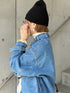 1204. belted denim jacket(予約商品)