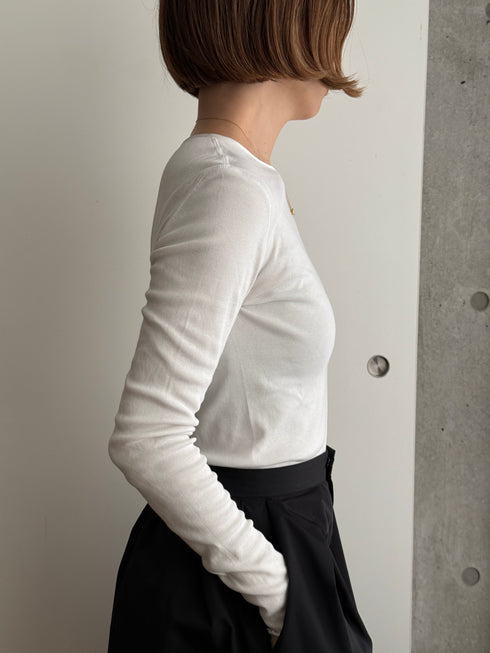 1074. long sleeve cutsew(予約商品)