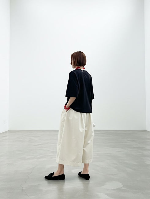 "NEW" airy wide cropped(予約商品)