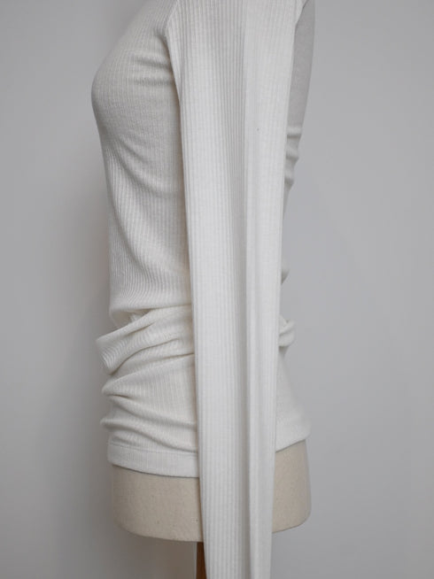 【basic line】All day long cutsew(cashmere &silk blend)(即納)