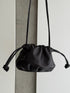 lamb leather shoulder bag