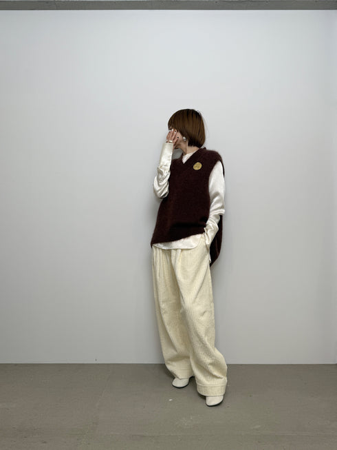 luxe knit 07-ritch mohair vest