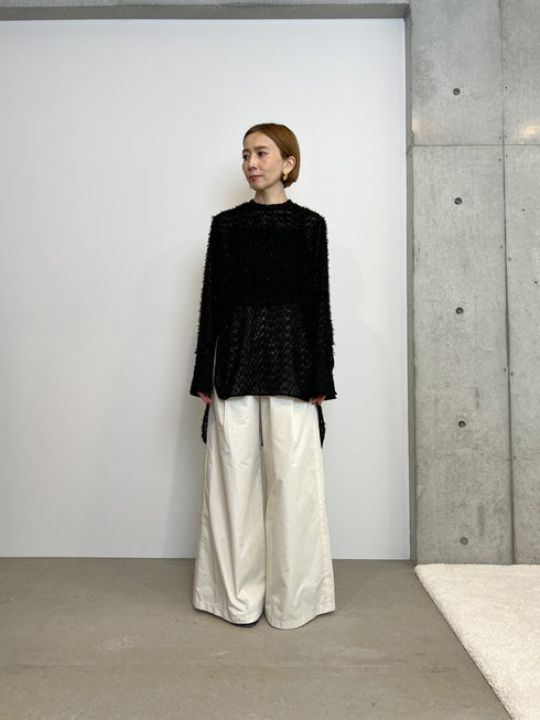 【basic line】airy wide pants(予約商品)