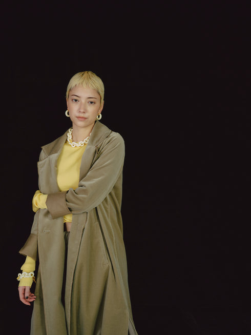 1202. quiet velvet coat(予約商品)