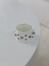 524. studs leather bangle