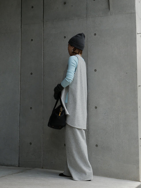 1211. soft wool tank vest(予約商品)