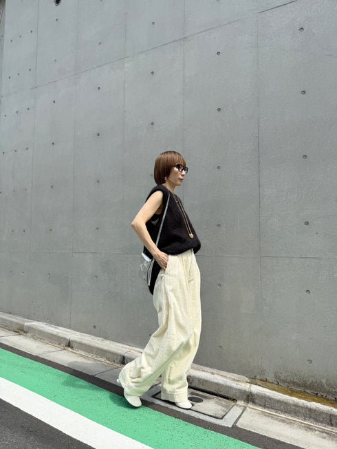 luxe knit 07-ritch mohair vest