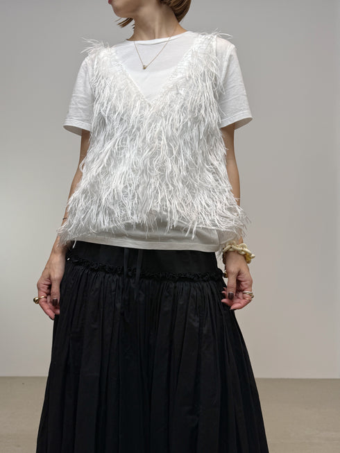1016. plume Layered Top