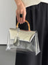 ORIGAMI- bamboo clear bag