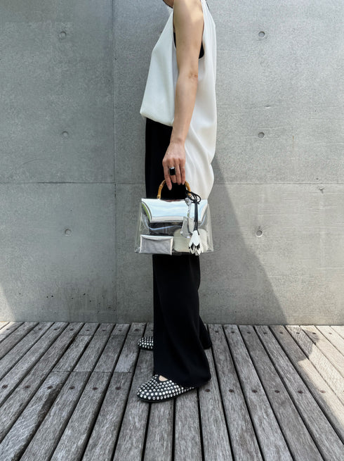 ORIGAMI- bamboo clear bag