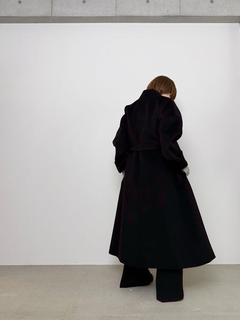 25Anna wool&cashmere river coat