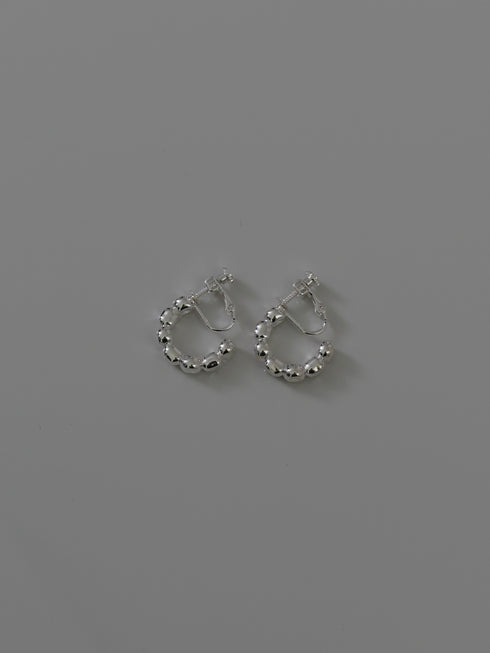 435. kotama brass hoop pierce/earring