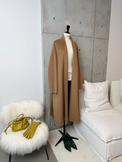 25Anna wool&cashmere river coat