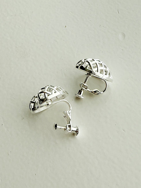 peekaboo heart petite pierce/earring