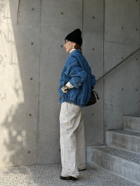 1204. belted denim jacket(予約商品)