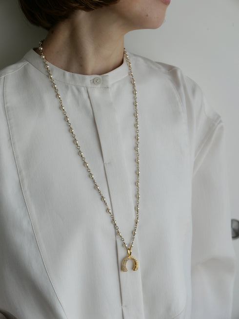 bonheur pearlchain necklace(先行予約)