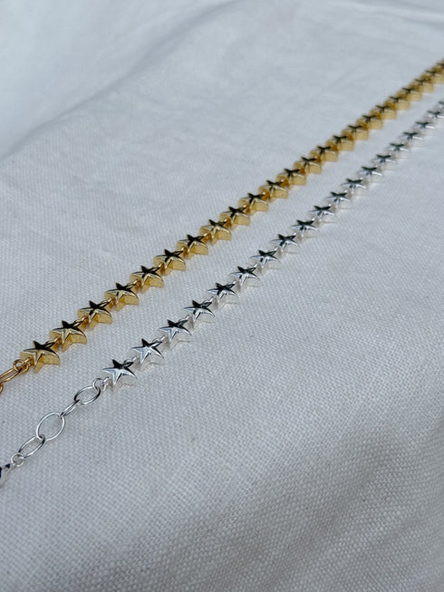 ✧ NEW ✧ star chain necklace
