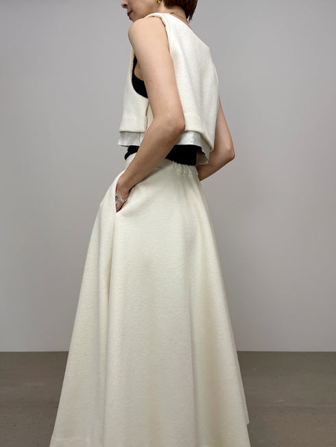 lamb wool skirt
