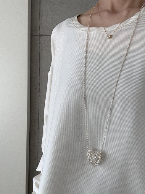 peekaboo heart necklace