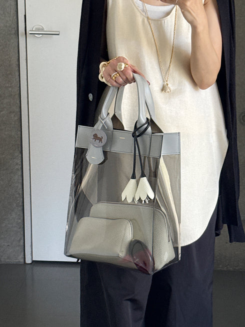 clear tote bag