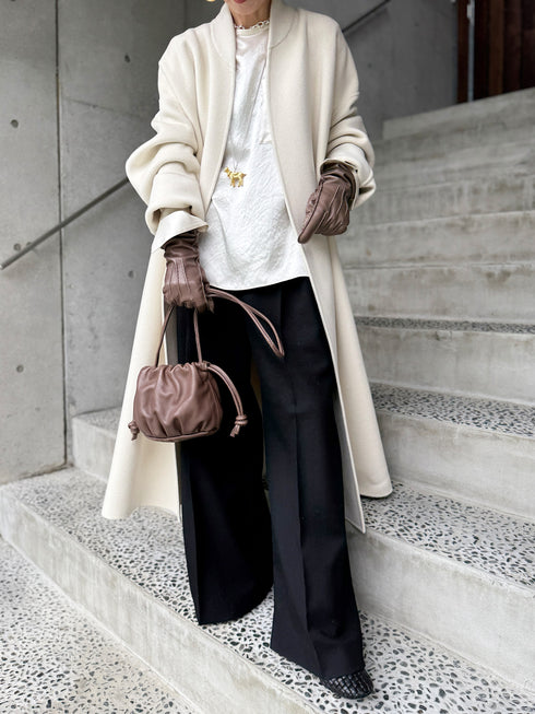 25Anna wool&cashmere river coat