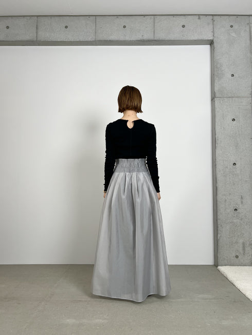 organdy maxi skirt
