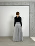 organdy maxi skirt