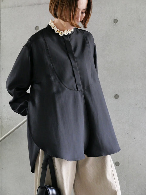1207. silky flow shirt(予約商品)