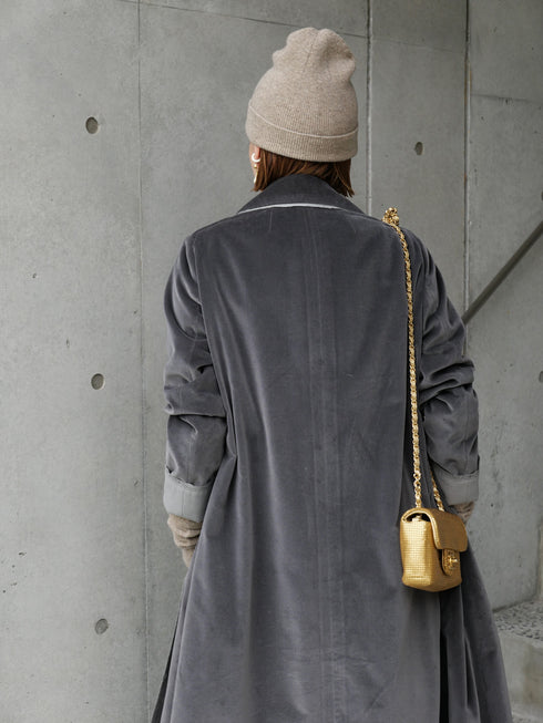 1202. quiet velvet coat(予約商品)