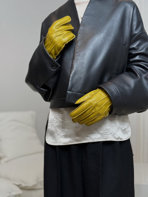 lamb leather middle globe