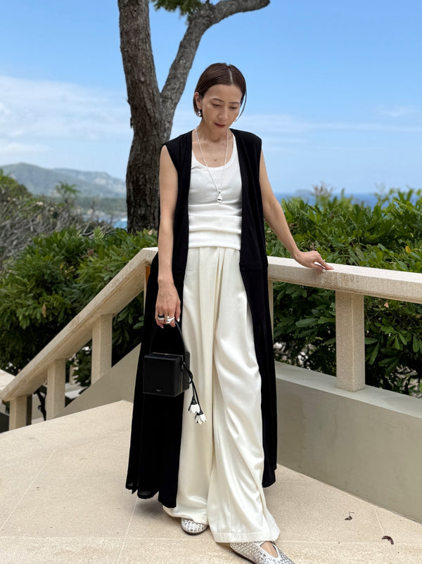 ✧ NEW ✧ chiffon gilet one-piece(予約商品)