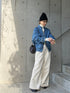 1204. belted denim jacket(予約商品)