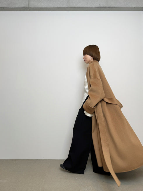 25Anna wool&cashmere river coat