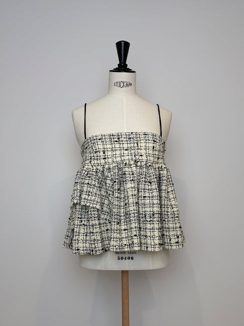 1024. Italian tweed bustier