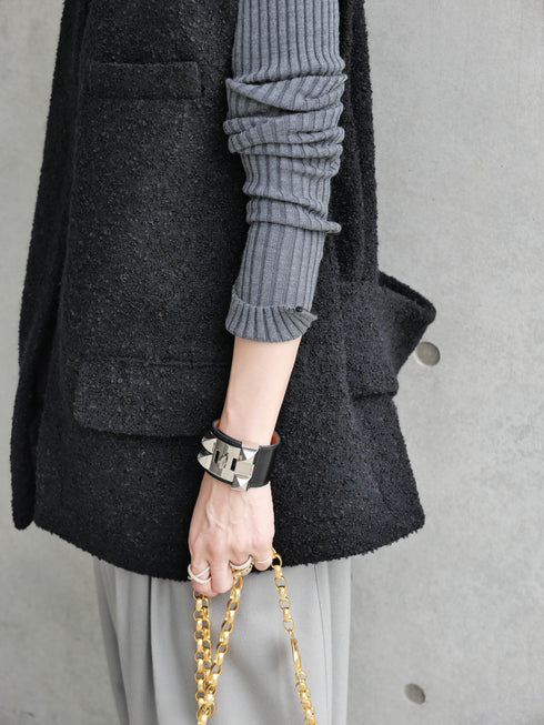 1203. back belt volume vest(予約商品)