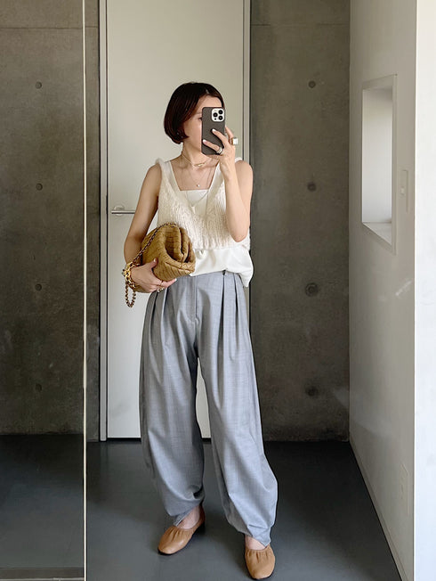 luxe knit 03 bustier (baby cashmere)