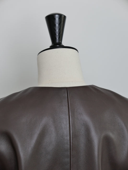 1205. Entrefino lamb leather jacket 02(予約商品)
