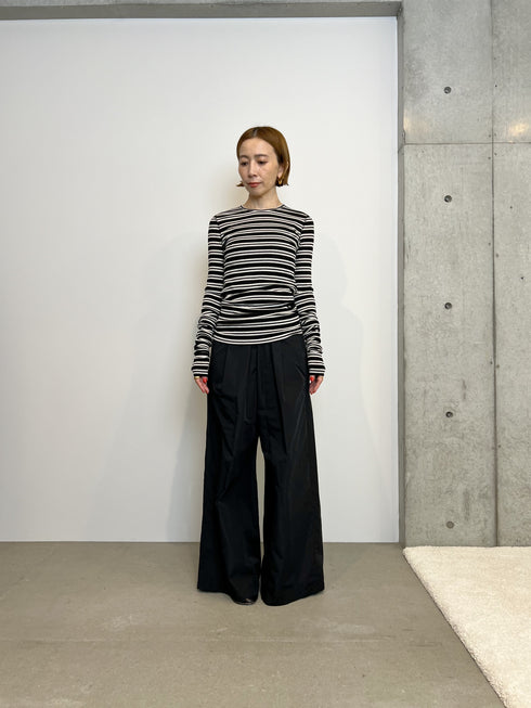 【basic line】All day long cutsew(cashmere &silk blend)(即納)
