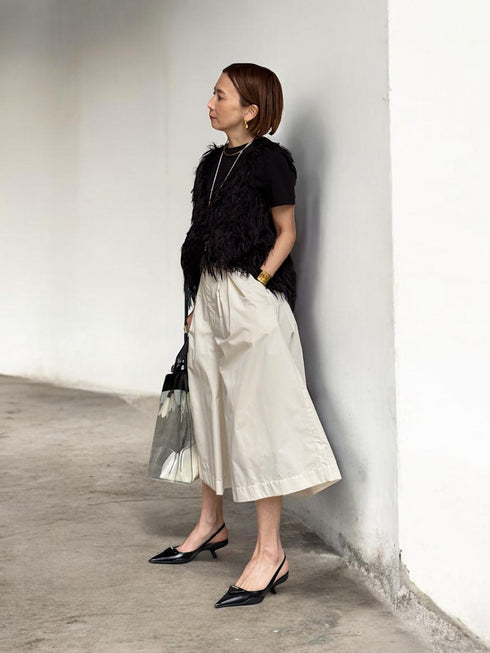 "NEW" airy wide cropped(予約商品)