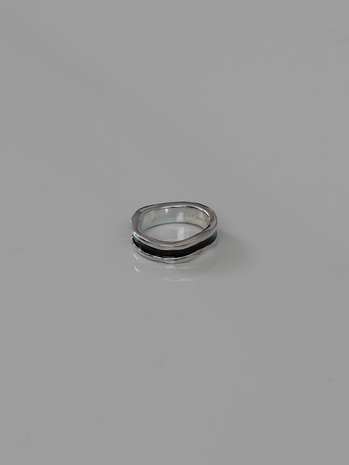 15. silver bobbin † black