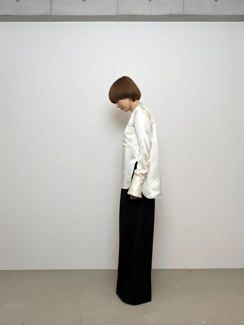 center press wide pants - virgin wool