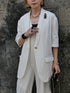 1226. cotton cashmere shawl collar jacket(先行予約)