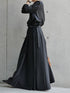 wrap pleats skirt(予約商品)