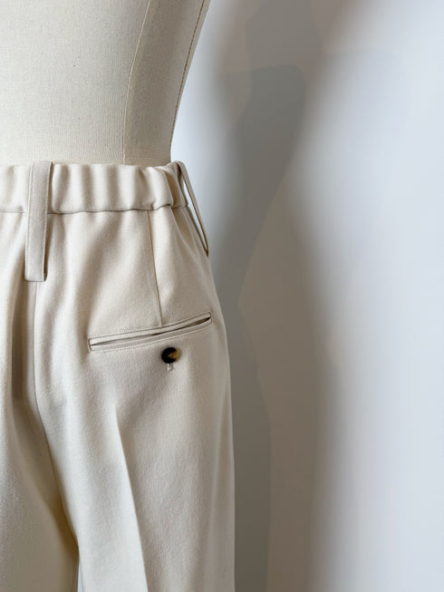 center press wide pants - virgin wool